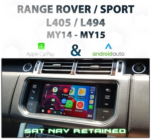 [15] Range Rover / Sports - IAM2 Apple CarPlay & Android Auto Integration