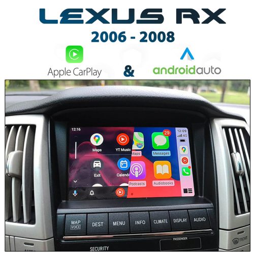 [2006-08] LEXUS RX XU30 - Apple CarPlay & Android Auto Integration