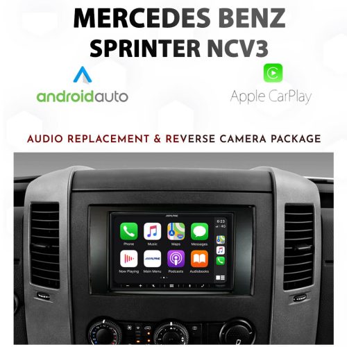 [2006-2018] Mercedes benz Sprinter NCV3 - Apple CarPlay & Android Auto Audio upgrade
