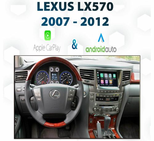[2007-2012] Lexus LX570 - Apple CarPlay & Android Auto Integration