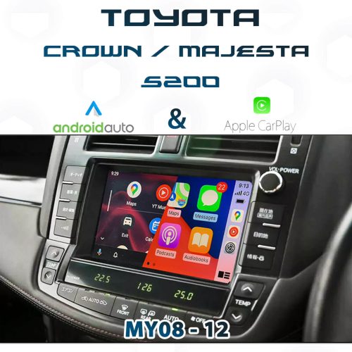 2008--2012-toyota-crown--majesta-s200--urs206--apple-carplay--android-auto-integration