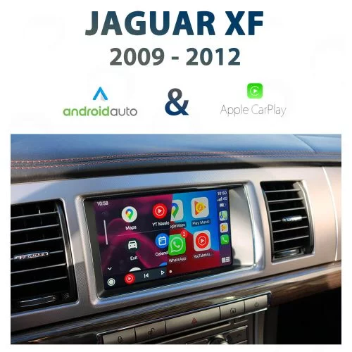 [2008-11] JAGUAR XF - Apple CarPlay & Android Auto Integration