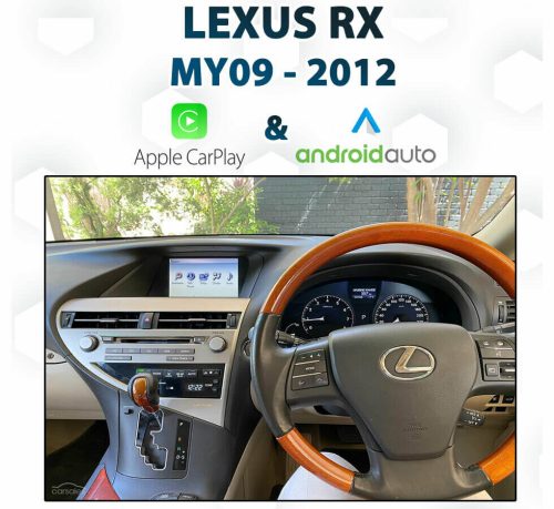 [2009-12] LEXUS RX AL10 - Apple CarPlay & Android Auto Integration
