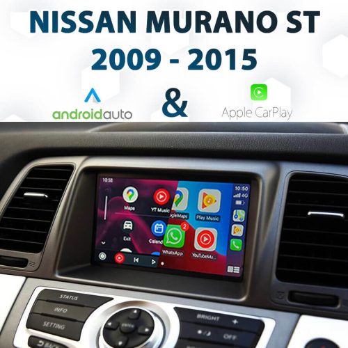[2009-15] Nissan Z51 Murano ST No Nav - Apple CarPlay & Android Auto Integration