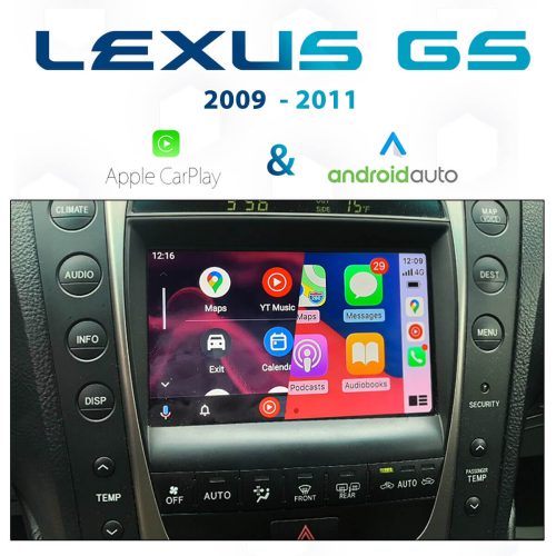 [2009-2011] Lexus GS - Apple CarPlay & Android Auto Integration