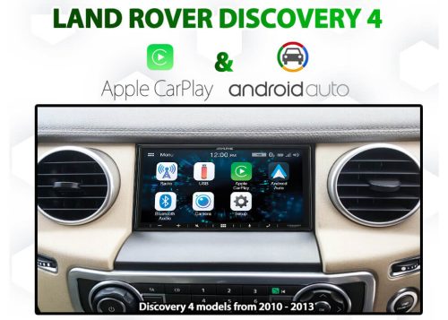 [2010 - 2013] Land Rover Discovery 4 - Small Screen conversion service - CarPlay / Android Auto Headunit