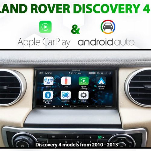 [2010 - 2013] Land Rover Discovery 4 - Small Screen conversion service - CarPlay / Android Auto Headunit