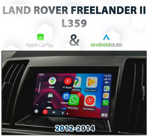 [2012-15] LAND ROVER L359 FREELANDER II - Apple CarPlay & Android Auto Integration