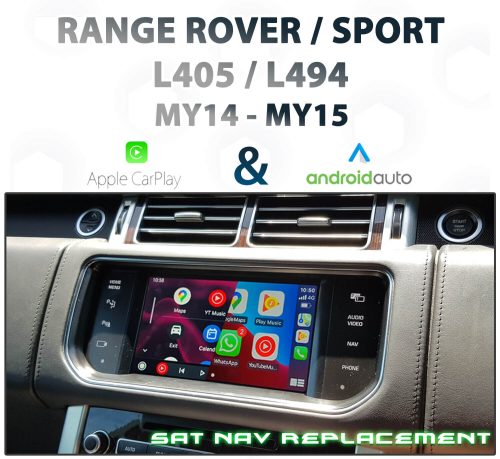 [2013-15] Range Rover / Sports - IAM2 Apple CarPlay & Android Auto Integration L494 L405