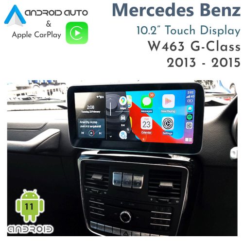 [2013-2016] Mercedes Benz W436 G-Class - 10.2" Touch Display with CarPlay & Android Auto