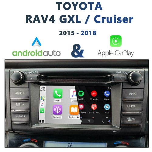 [2015 - 2018] Toyota RAV4 Crusier / GXL - Apple CarPlay & Android Auto Integration