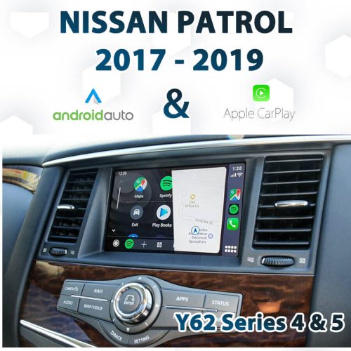 [2017-2020] Nissan Y62 PATROL / ARMADA Series 4 & 5 - Apple CarPlay & Android Auto Integration