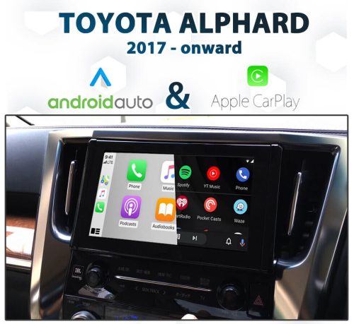 [2017-Onward] Toyota Alphard / Vellfire Apple CarPlay & Android Auto Integration