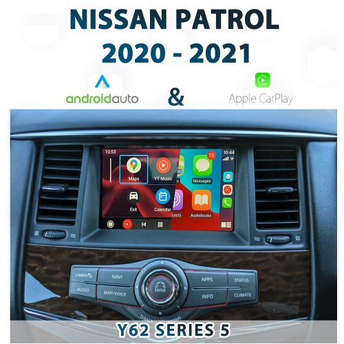 [2021-2023 Nissan Y62 PATROL / ARMADA Series 5 - Apple CarPlay & Android Auto Integration