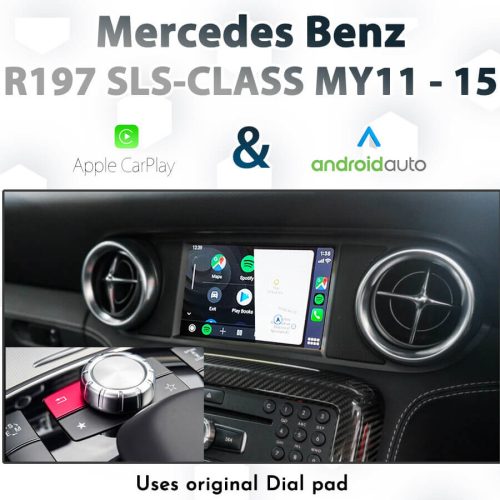 Mercedes Benz SLS-Class - Dial control Apple CarPlay & Android Auto - NTG4.5