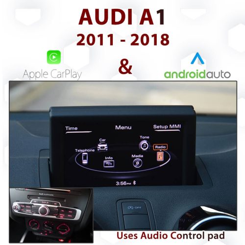 Audi A1 RMC Media Audio [DIAL] - Apple CarPlay & Android Auto Integration