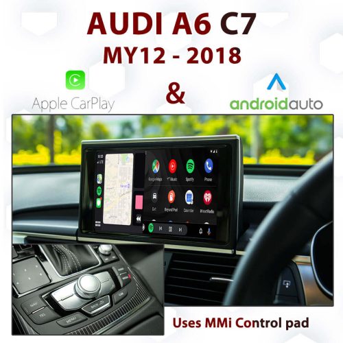 Audi A6 C7 2011-2018 - Apple CarPlay & Android Auto Integration