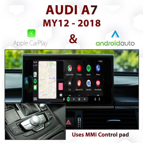 Audi A7 2012-2017 - Apple CarPlay & Android Auto Integration