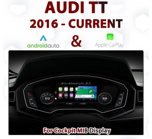 Audi TT - Apple CarPlay & Android Auto for MIB Cockpit Display