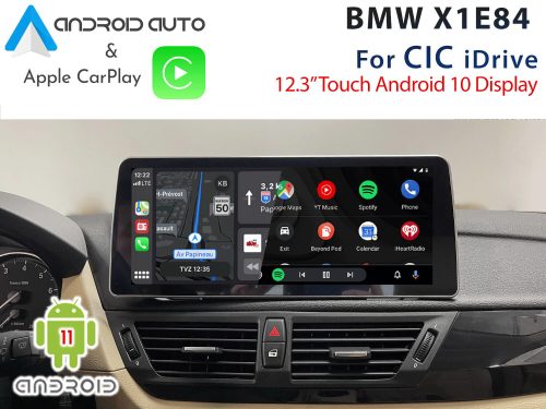 BMW E84 X1 - 12.3" Touch Android 11 Display + CarPlay & Android Auto