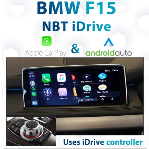 BMW F15 X5 Series - iDrive NBT Apple CarPlay & Android Auto Integration