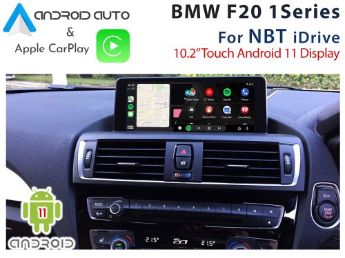 BMW F20 1 Series - 10.2" Touch Android 11 Display + Apple CarPlay & Android Auto
