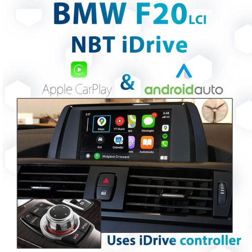 BMW F20 1 Series - NBT iDrive Apple CarPlay & Android Auto Integration