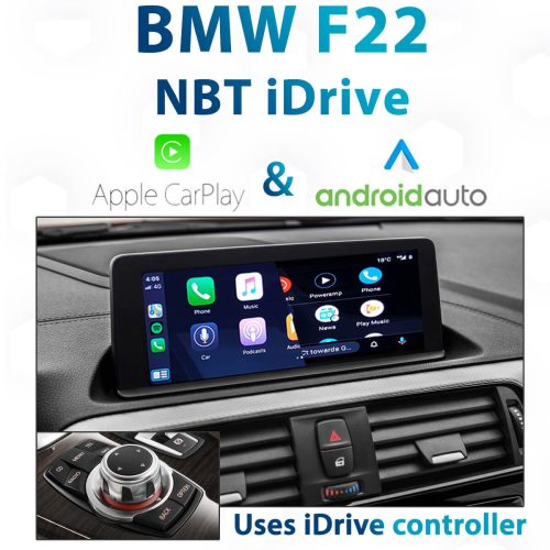 BMW F22 2 Series - iDrive NBT Apple CarPlay & Android Auto Integration