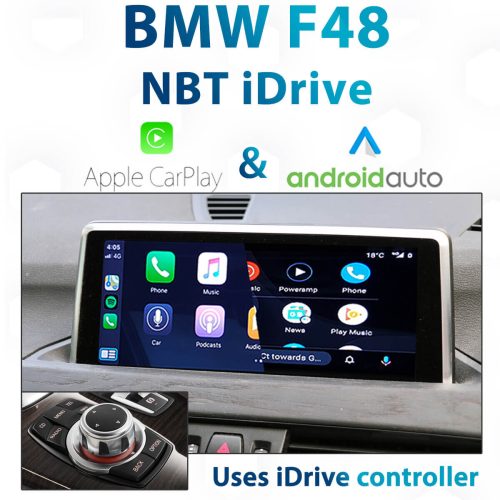 BMW F48 X1 Series - NBT iDrive Apple CarPlay & Android Auto Integration