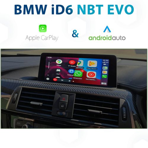 BMW ID6 NBT EVO iDrive - Apple CarPlay & Android Auto Integration