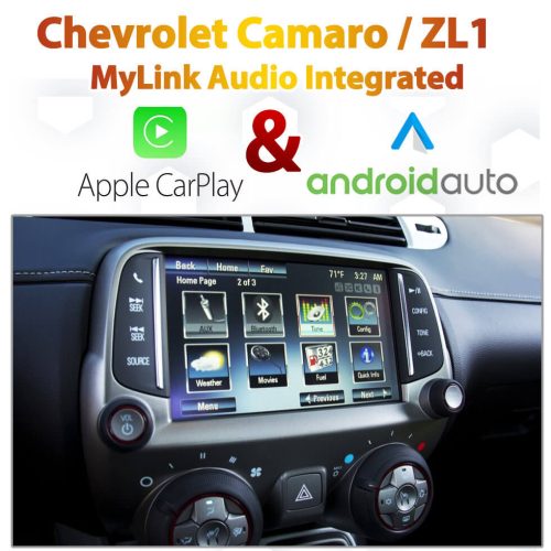 Chevrolet CAMARO/ZL1 MyLink Integrated Android Auto & Apple CarPlay Package Kit