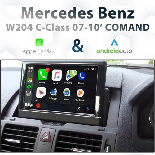 [DIAL] Mercedes Benz C-Class W204 2007 - 2010 NTG4 COMAND - Apple CarPlay & Android Auto Integration