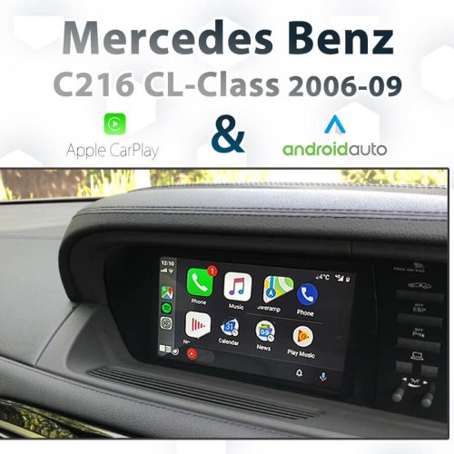 [DIAL] Mercedes Benz CL-Class C216 2006 - 2009 NTG4 - Apple CarPlay & Android Auto Integration