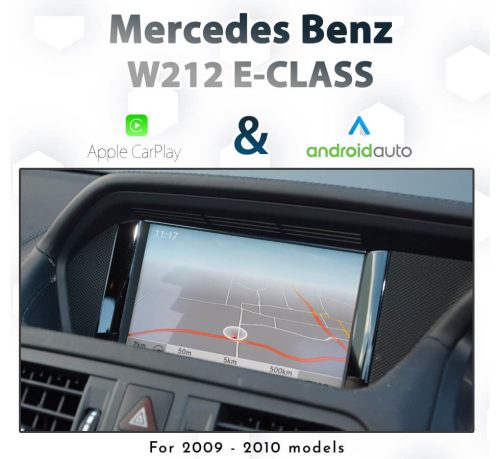 [DIAL] Mercedes Benz E-Class W212 2009 - 2011 : Android Auto & Apple CarPlay integration