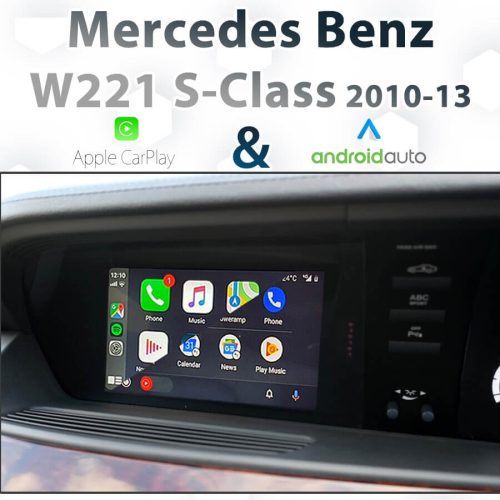 [DIAL] Mercedes Benz S-Class W221 2010 - 2013 NTG4 - Apple CarPlay & Android Auto Integration