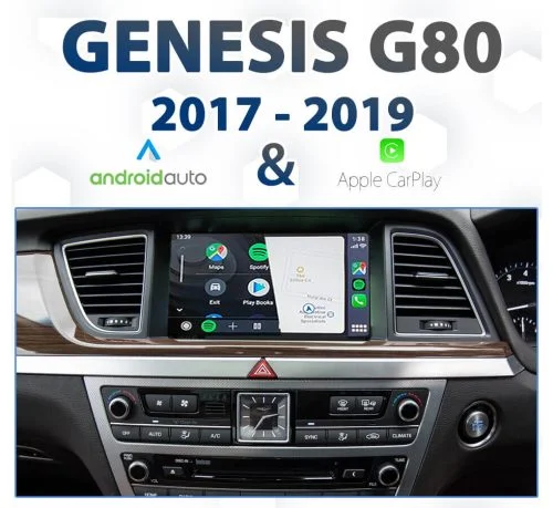 Hyundai Genesis G80 2017-2019 Apple CarPlay & Android Auto Integration