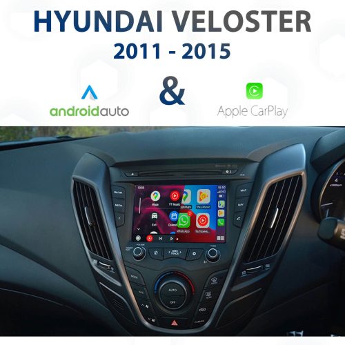 Hyundai Veloster 2011-2015 - Apple CarPlay & Android Auto Integration