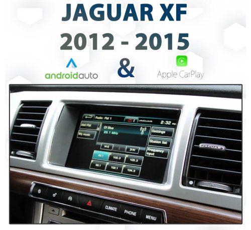 Jaguar XF 2012-2015 IAM2.1 Audio Integrated Apple CarPlay & Android Auto