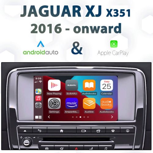 Jaguar XJ/XJR X351 InControl Touch Apple CarPlay & Android Auto Integration pack