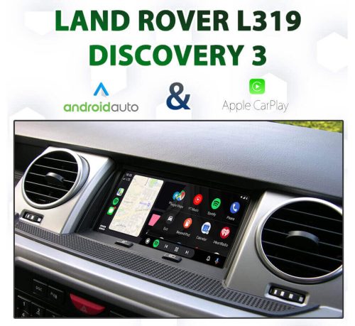 Land Rover Discovery 3 L319 2005-2009 - Apple CarPlay & Android Auto Integration
