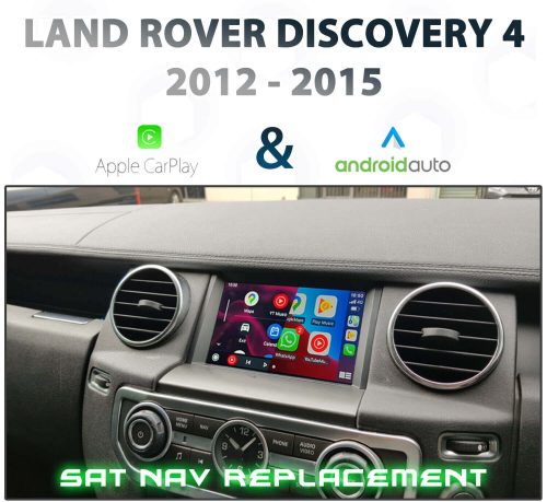 Land Rover Discovery 4 IAM2 2012-2015 - Apple CarPlay & Android Auto Integration