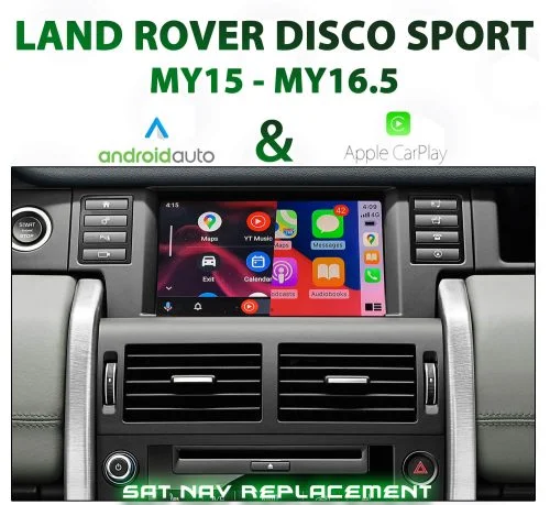 Landrover Discovery Sport MY15-16.5 - Apple CarPlay & Android Auto Integration
