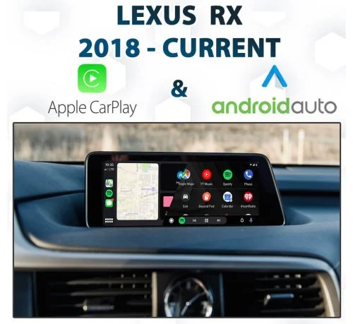 LEXUS RX AL20 from 2016 - Apple CarPlay & Android Auto Integration