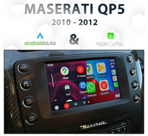 Maserati Quattroporte Mk5.5 2010-2012 - Apple CarPlay & Android Auto Integration