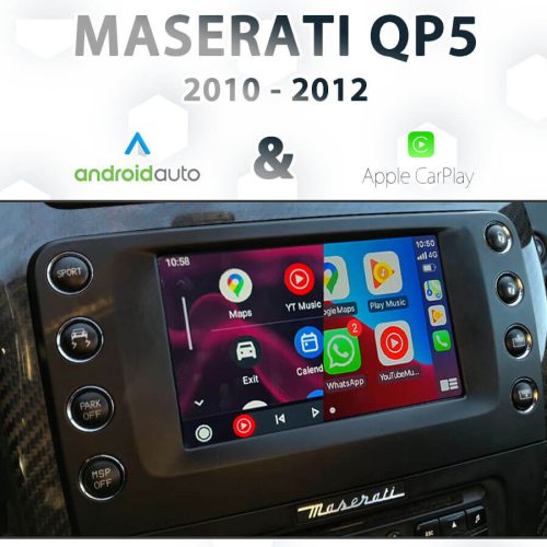 Maserati Quattroporte Mk5.5 2010-2012 - Apple CarPlay & Android Auto Integration