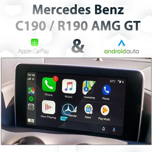 Mercedes Benz AMG GT C190/R190 - Apple CarPlay & Android Auto Integration