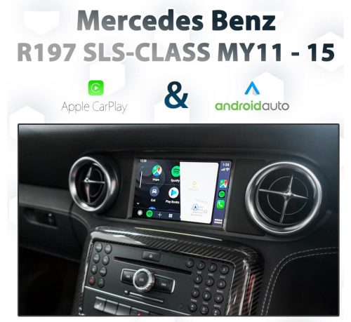 Mercedes Benz SLS-Class - Touch and Dial control Apple CarPlay & Android Auto - NTG4.5