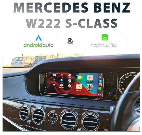 Mercedes Benz W222 S-Class - Apple CarPlay & Android Auto Integration