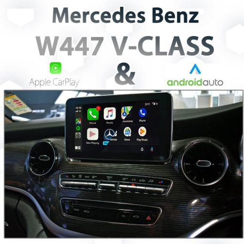 Mercedes Benz W447 V-Class - Apple CarPlay & Android Auto Integration