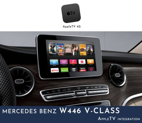 Mercedes Benz W447 V-Class NTG5 Audio - AppleTV Integration
